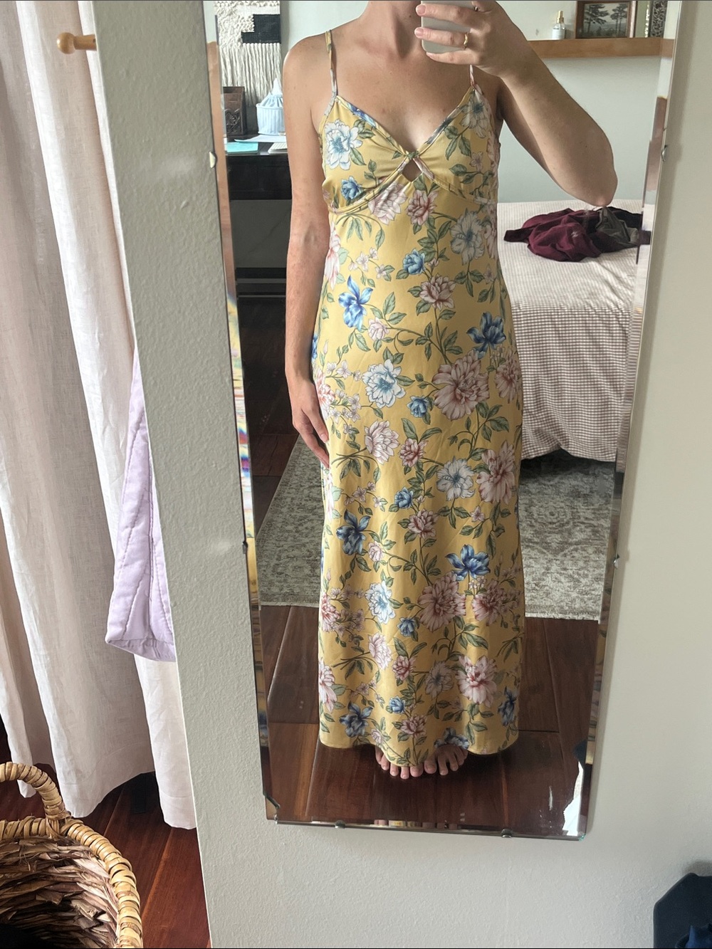 Thirty thirty LA floral dress backless